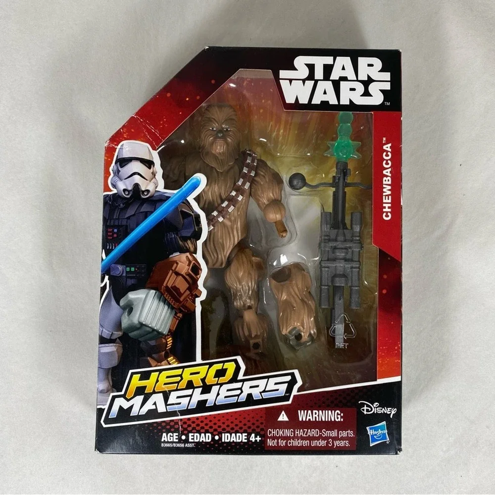 RARE - Star Wars Complete Set of Hero Mashers Action Figures Wave 3